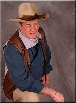 John Wayne look-alike