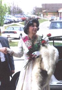 Queen Elizabeth look-alike