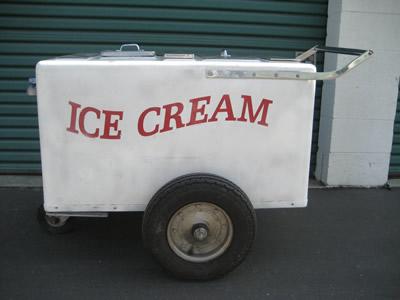 Ice cream cart