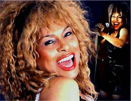 Tina Turner impersonator