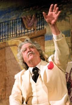 Mark Twain impersonator